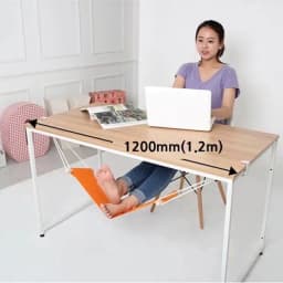image-Adjustable Desk Foot Hammock
