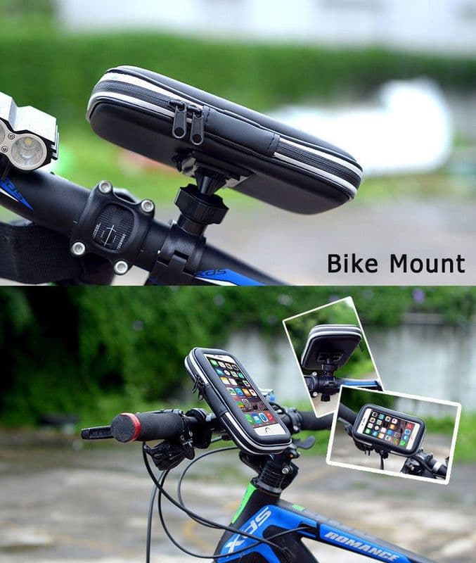 image-Waterproof Smartphone Bike Mount