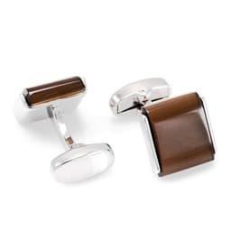 image-Brown Opal Cufflinks