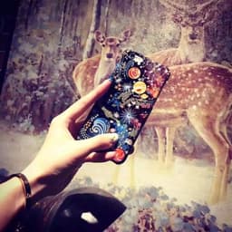 image-Galaxy Starry Night iPhone Case