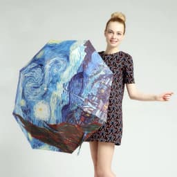 image-Van Gogh Starry Night Umbrella
