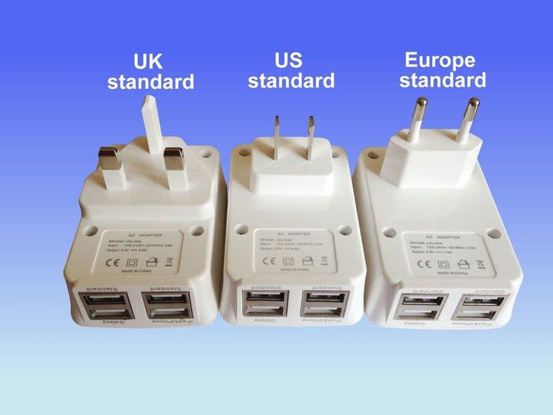 image-USB Charger 4-Port Charging Station