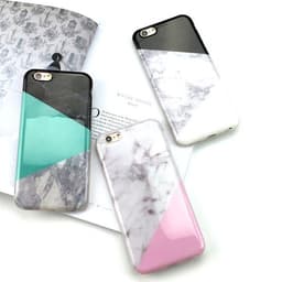 image-Marble Meets The Fashion Colors iPhone Case
