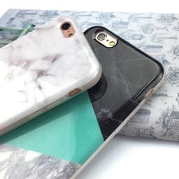 image-Marble Meets The Fashion Colors iPhone Case