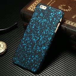 image-Aqua Blue Starry Night iPhone Case