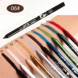 image-Waterproof Eyeliner Long Lasting Pencil Colourful Pigment Blue Black