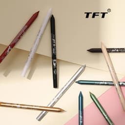 image-Waterproof Eyeliner Long Lasting Pencil Colourful Pigment Blue Black