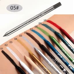 image-Waterproof Eyeliner Long Lasting Pencil Colourful Pigment Blue Black