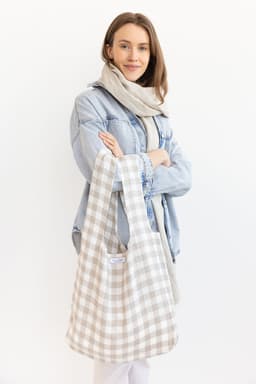 image-Natural Light linen scarf