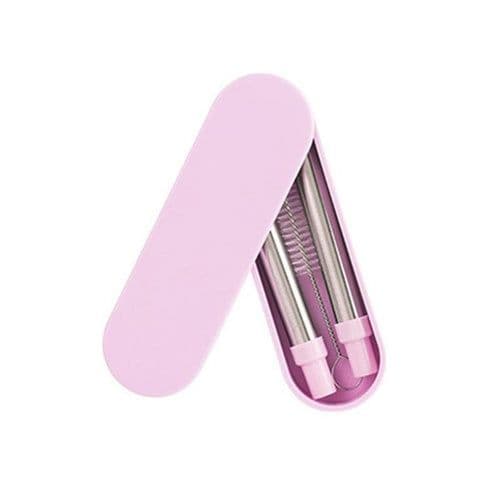 image-High Quality Stainless Steel Folding Straw
