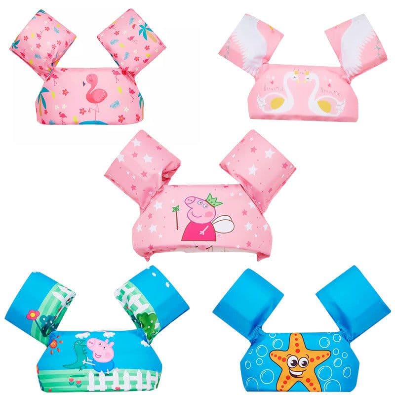 image-Children's swimming arm ring 2-6 years old baby learning swimming equipment floating ring water sleeve buoyancy vest life jacket