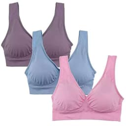 image-Women Yoga Tank Tops Sports Bra Workout Fitness Running Crop Top