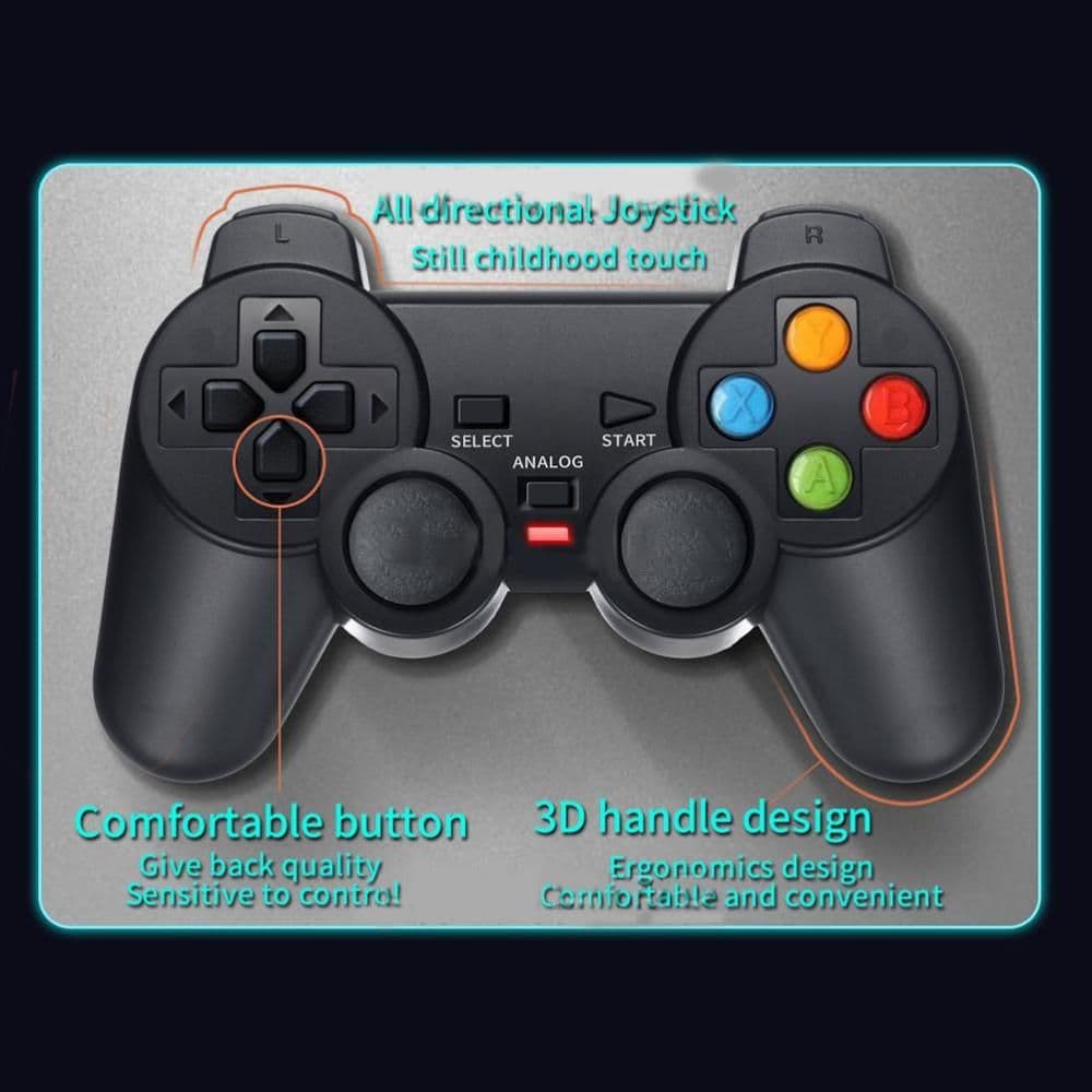 image-X5 Retro Video Game Consoles TV Box Magic Box Built in 9000 3D Games