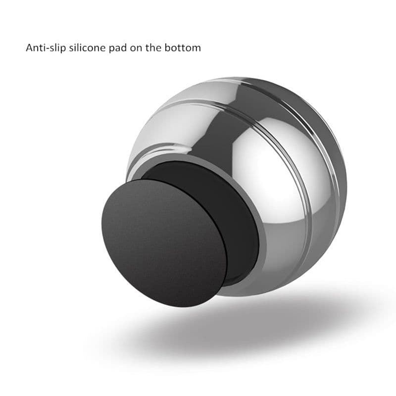 image-Decompression Gyroscope Desktop Toy 45mm Silver
