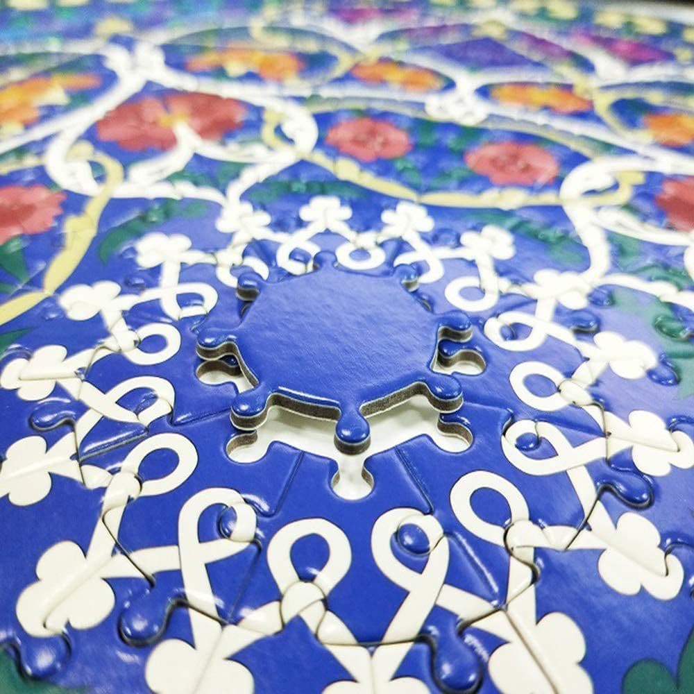 image-500 Pieces Round Artascope Puzzles for Adults Kids