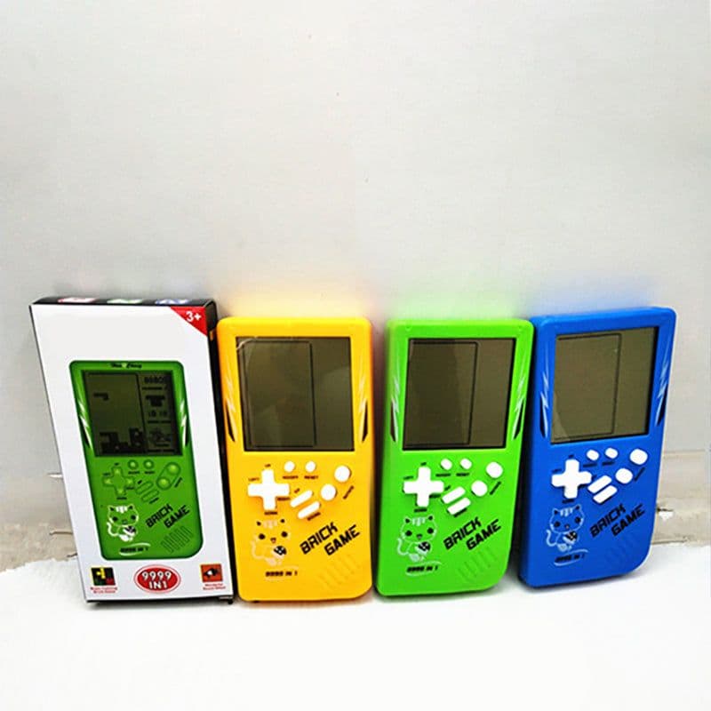 image-Retro Childhood Tetris Handheld Game Player