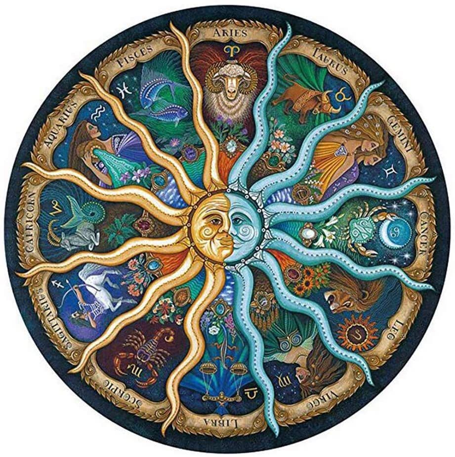 image-500 Pieces Horoscope Puzzles for Adults Kids