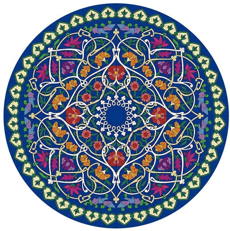 image-500 Pieces Round Jigsaw Puzzle for Adults Kids