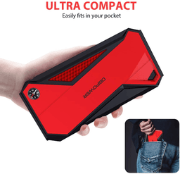 image-Car Jump Starter 1600A Peak 18000mAh Portable Power Pack
