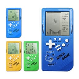 image-Retro Childhood Tetris Handheld Game Player Green