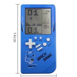 image-Retro Childhood Tetris Handheld Game Player Green