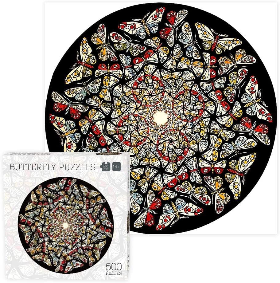 image-500 Pieces Butterfly Puzzles for Adults Kids