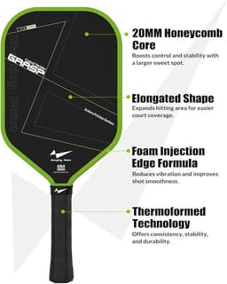 image-GRASP CONTROL PICKLEBALL PADDLE 20mm