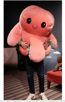 image-90cm-130cm Reversible Flip Giant Octopus Stuffed Plush Doll Gift Toys
