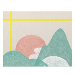 image-Landscape with Yellow Stripes Jigsaw Puzzle 500-Piece