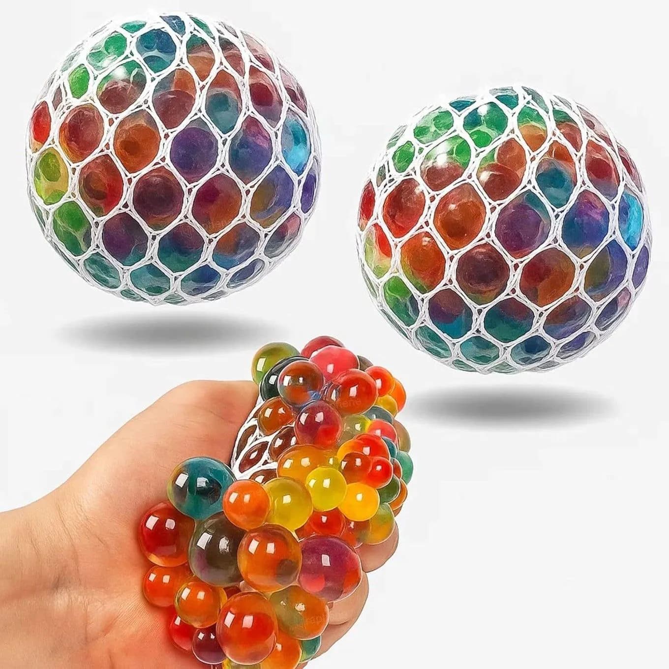 image-Squishy Stress Ball Squeeze Toy Set (2 Pcs)