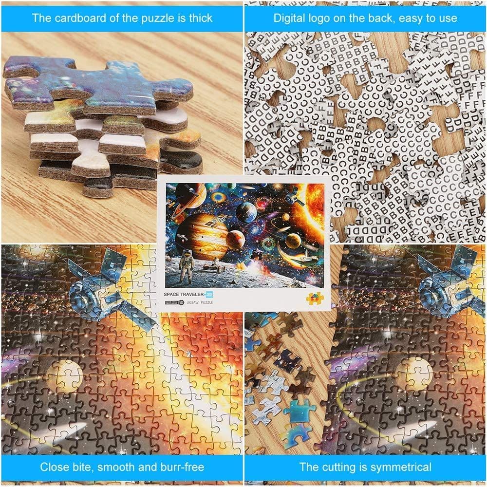image-1000 Pieces Space Theme Puzzles for Adults