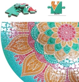 image-500 Pieces Magic Flower Puzzles for Adults Kids
