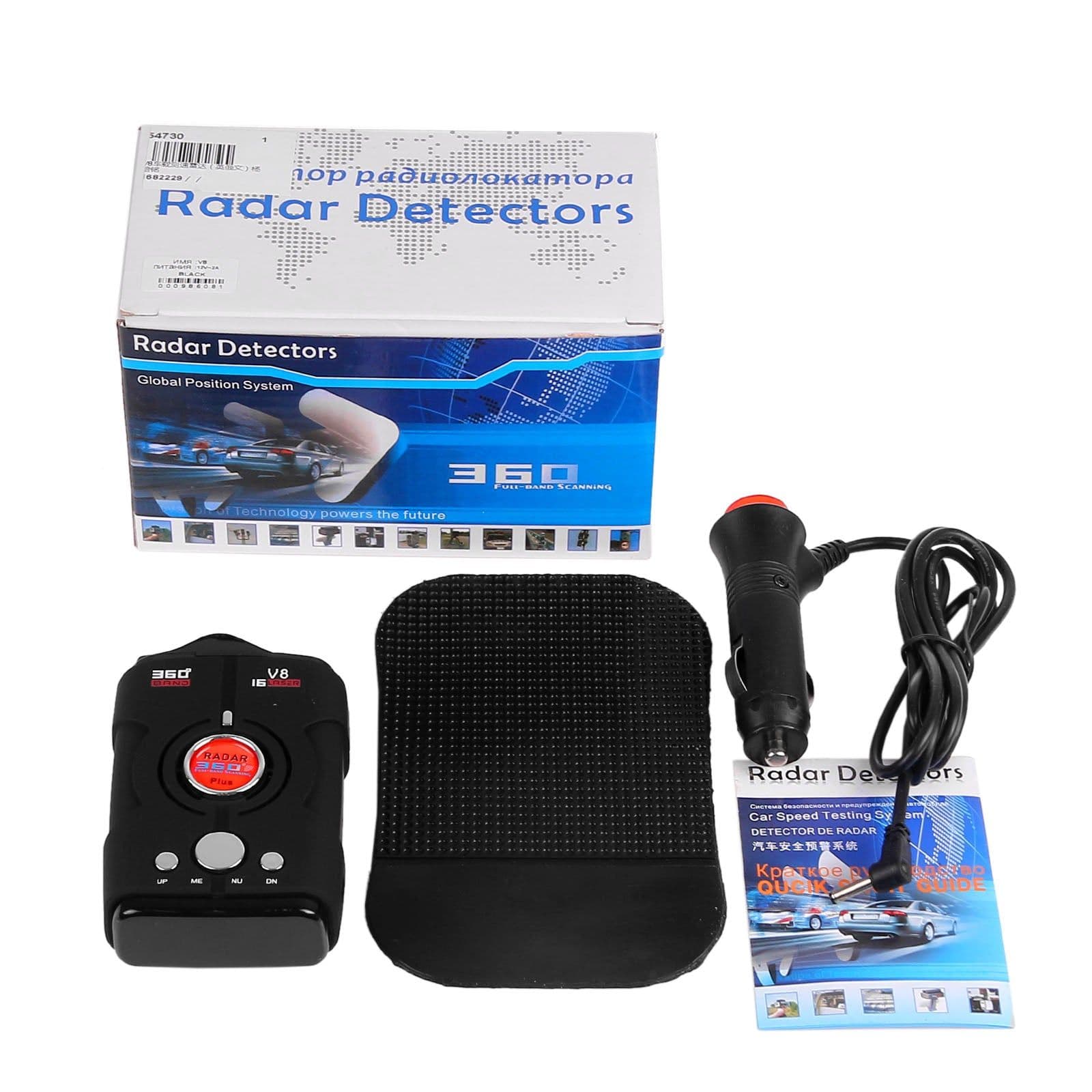 image-V8 Car Radar Detector Speed Camera Detectors