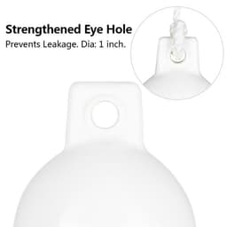 image-6.5"(D) x 23"(L) Outdoor Yacht Crash Float White