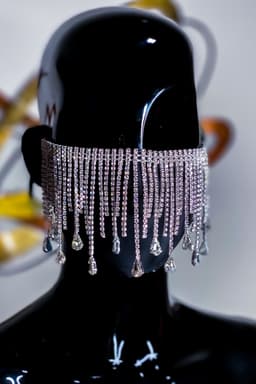 image-Mask - Tuxedo Tear-Drop