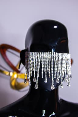 image-Mask - Tuxedo Tear-Drop