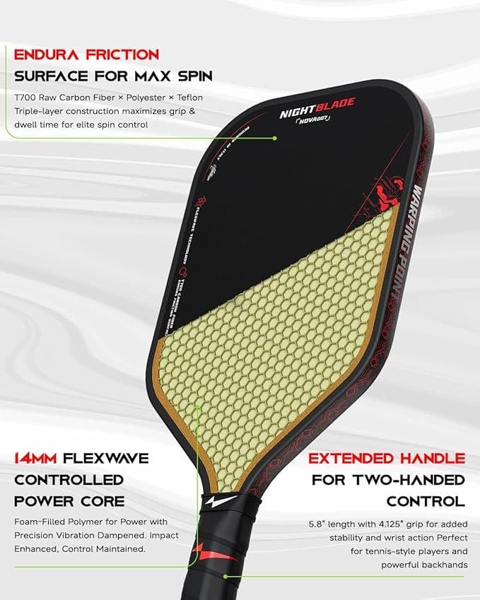 image-Nightblade Pickleball Paddle 14mm