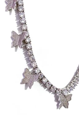 image-Necklace - So Icy Butterfly Choker