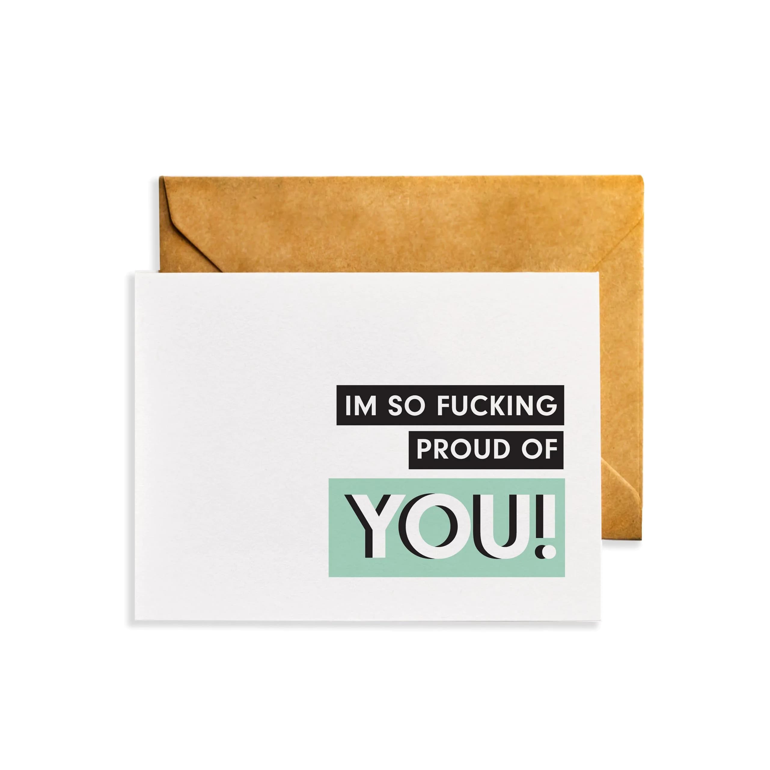 image-I'm So Fucking Proud of You Congratulations Card