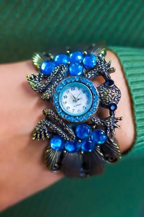 image-Bracelet - Antique Series: Indigo