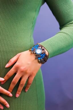 image-Bracelet - Antique Series: Indigo