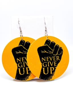 image-Hoops - Yellow Never Give Up