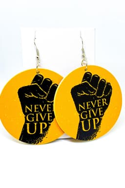 image-Hoops - Yellow Never Give Up