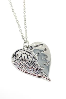 image-Necklace - A Piece of My Heart Has Wings