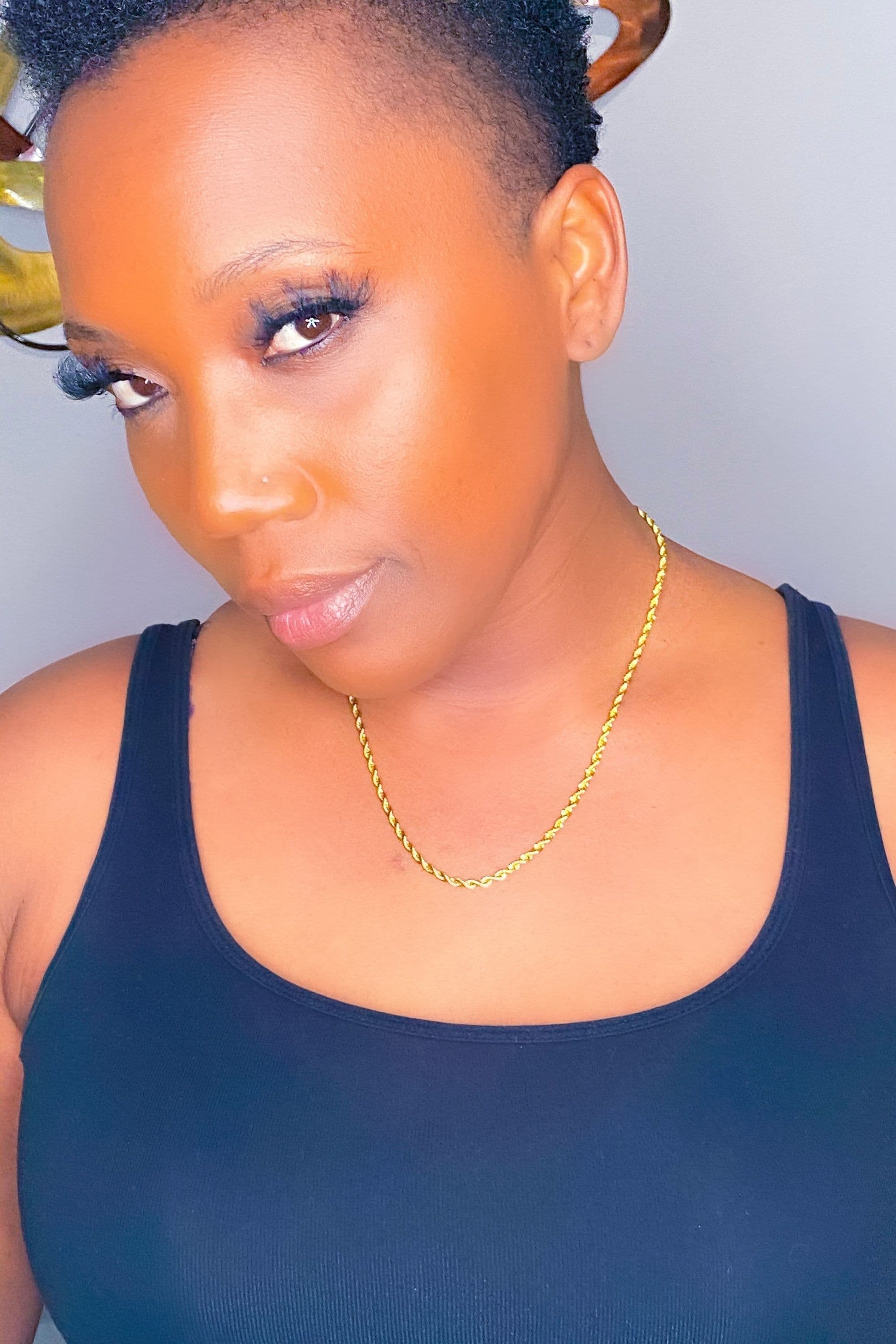 image-Necklace - Unisex Rope Chain Gold
