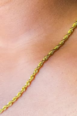 image-Necklace - Unisex Rope Chain Gold