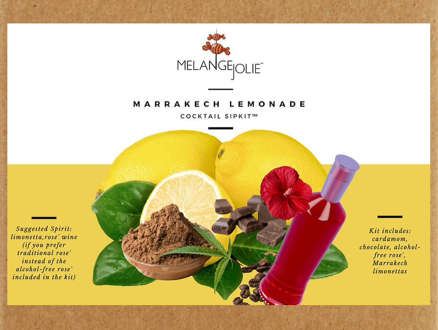 image-Mélange Jolie Marrakesh Lemonade Cocktail SipKit™ (Case of Six)