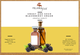 image-Mélange Jolie Sweet and Sour Blackberry Smash Cocktail SipKit™