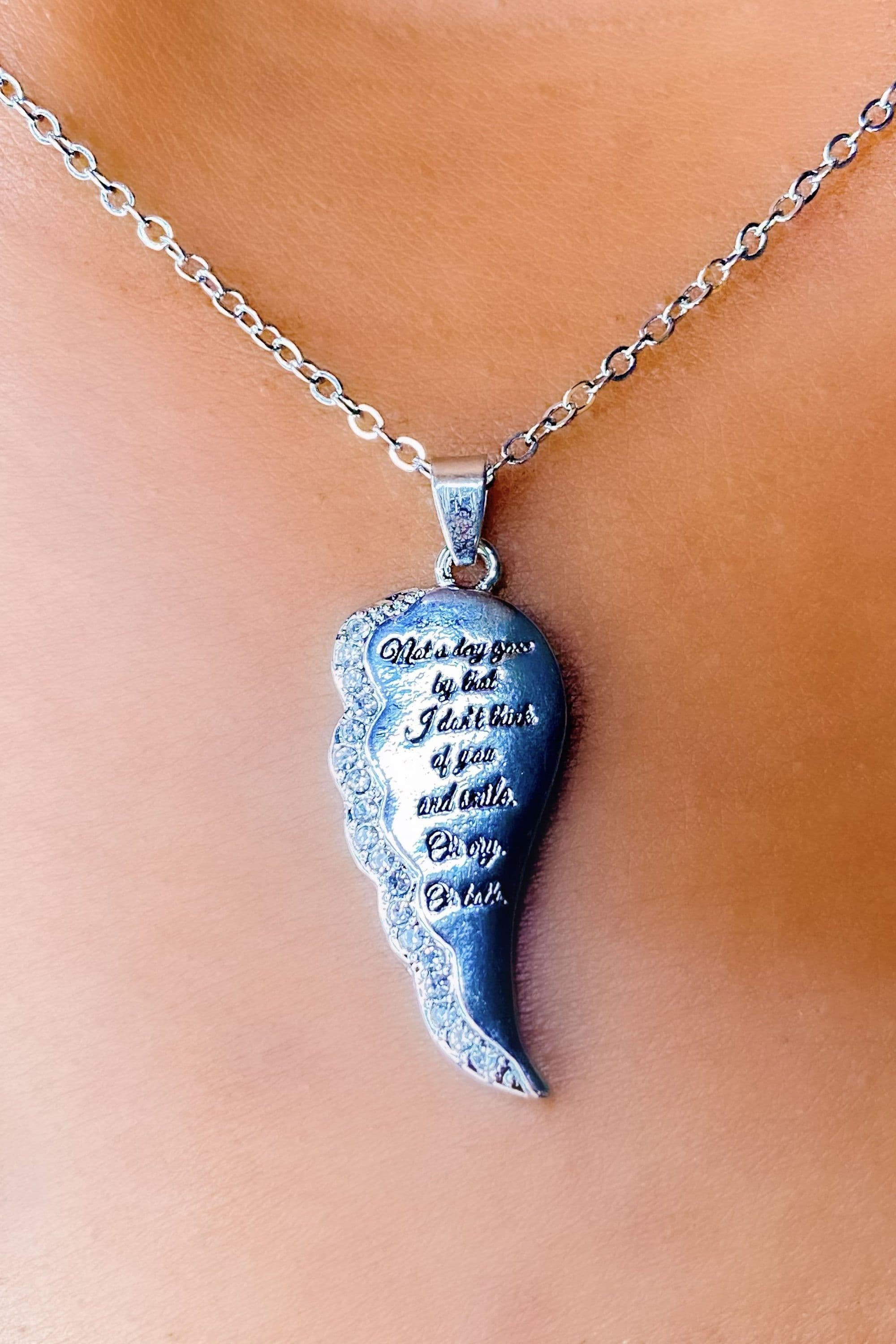 image-Necklace - Not A Day Goes By I Don’t Think of You