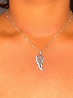 image-Necklace - Not A Day Goes By I Don’t Think of You